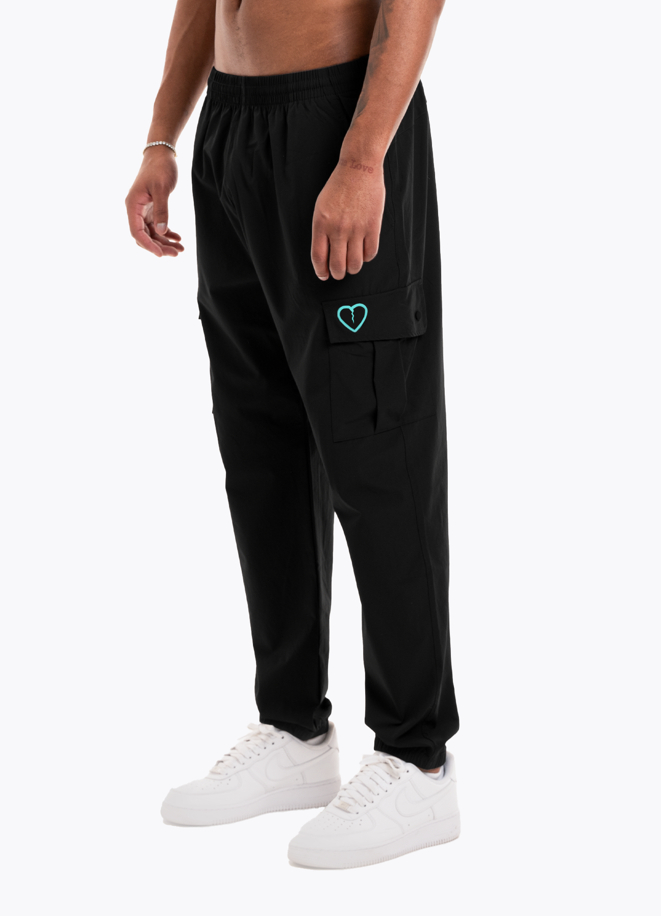 BASIC COMBATS BLACK/TURQUOISE