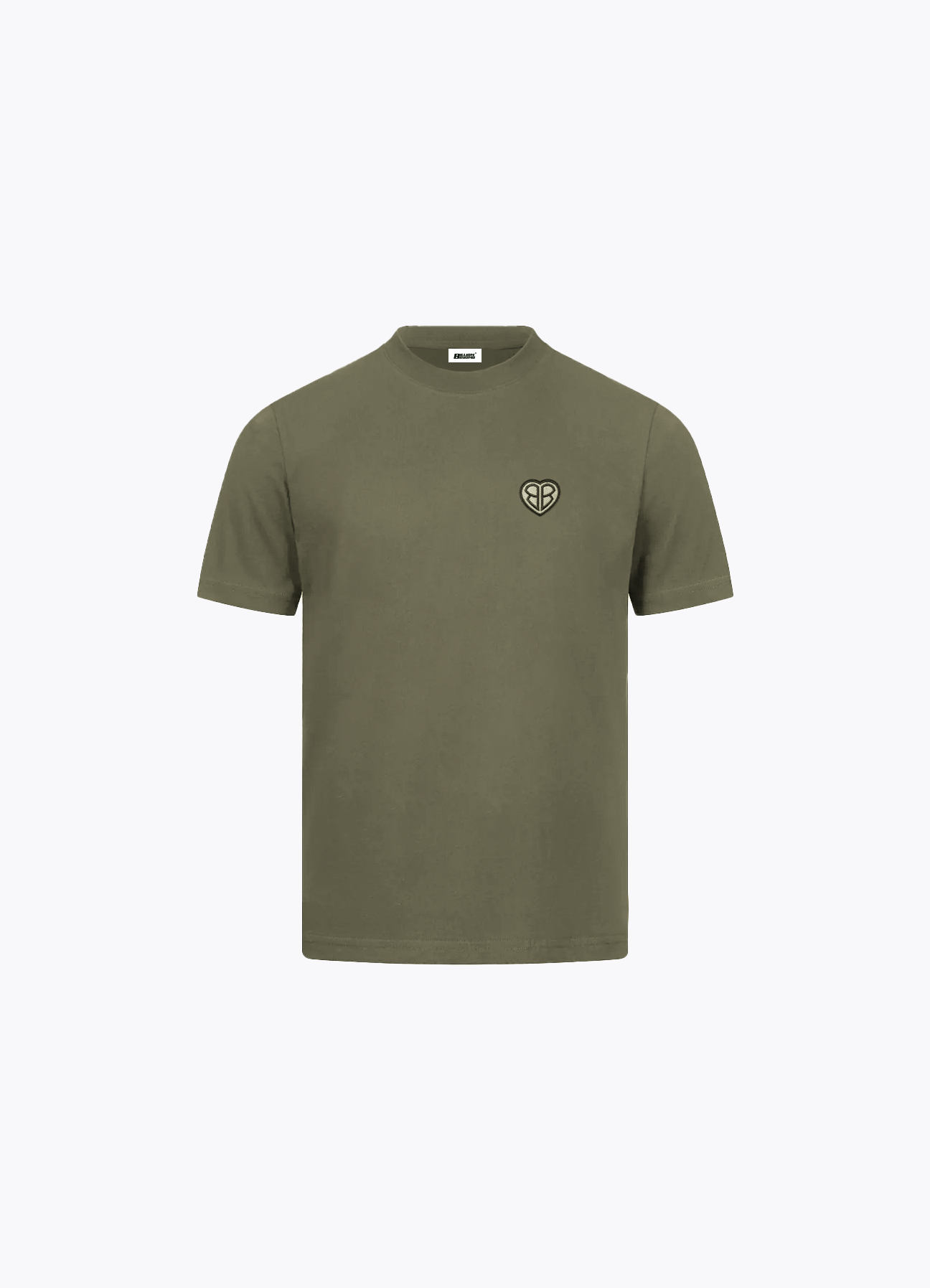 SLIM-FIT-T-Shirt KHAKI