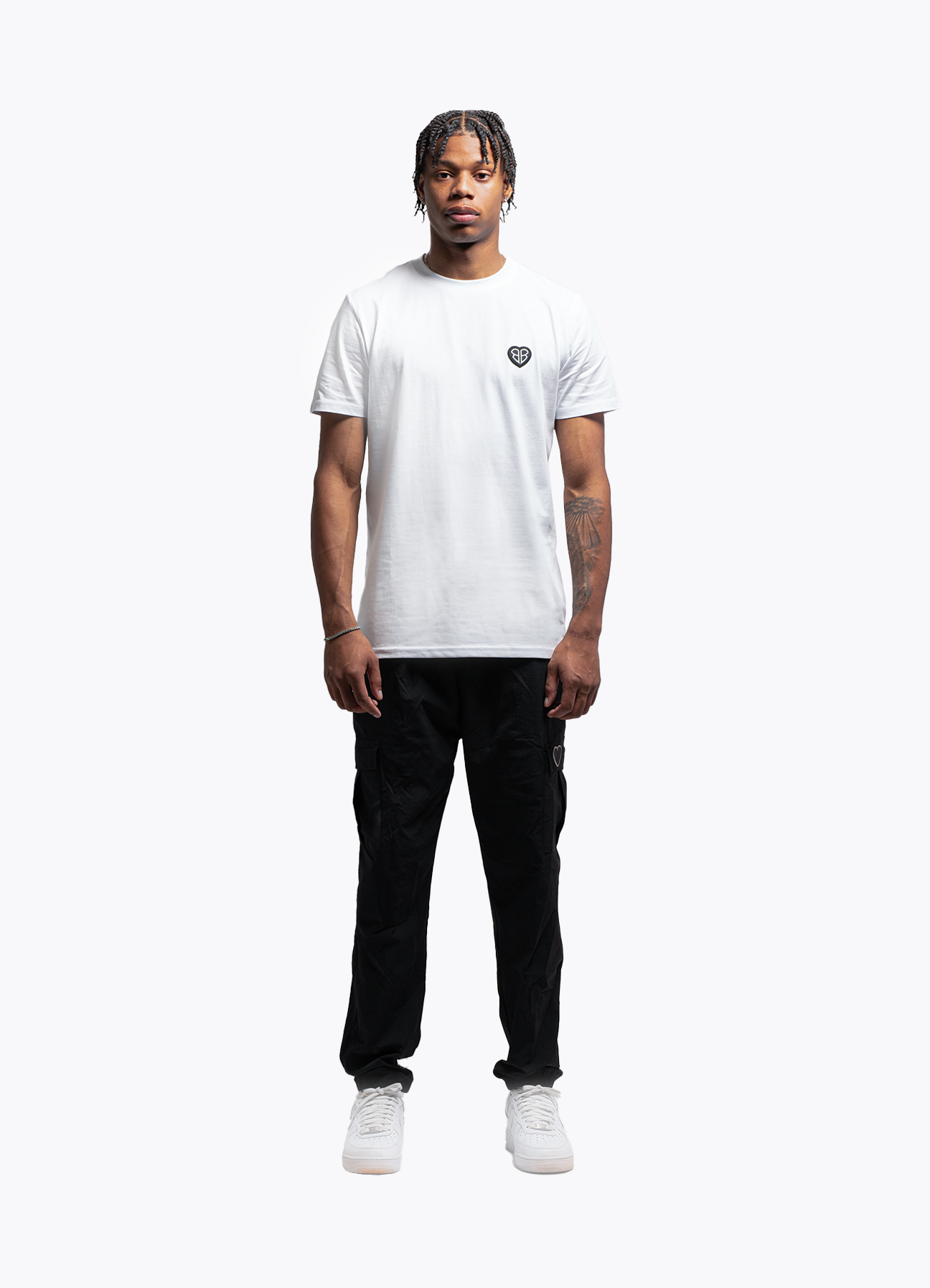 SLIM-FIT-T-Shirt WEISS