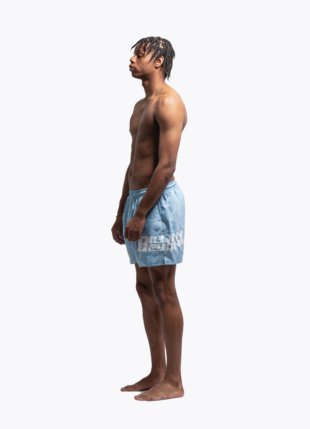 SWIM SHORTS BABY BLUE